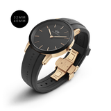  Shop Authentic Daniel Wellington Iconic Motion Black Dial Rubber Strap Watch For Women - DW00100426 - Luxxuri