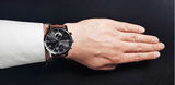  Shop Authentic Tommy Hilfiger Kane Grey Dial Brown Leather Strap Watch for Men - 1710398 - Luxxuri