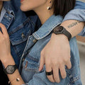  Shop Authentic Calvin Klein Minimal Black Dial Black Mesh Bracelet Watch for Women - K3M5245X - Luxxuri