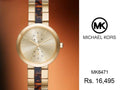  Shop Authentic Michael Kors Garner Multifunction Gold Dial Two Tone Steel Strap Watch For Women - MK6471 - Luxxuri