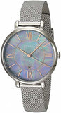  Shop Authentic Fossil Jacqueline Mother of Pearl Blue Dial Silver Mesh Strap Watch for Women - ES4322 - Luxxuri