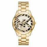  Shop Authentic Michael Kors Runway Gold Dial Gold Steel Strap Watch For Women - MK4561 - Luxxuri
