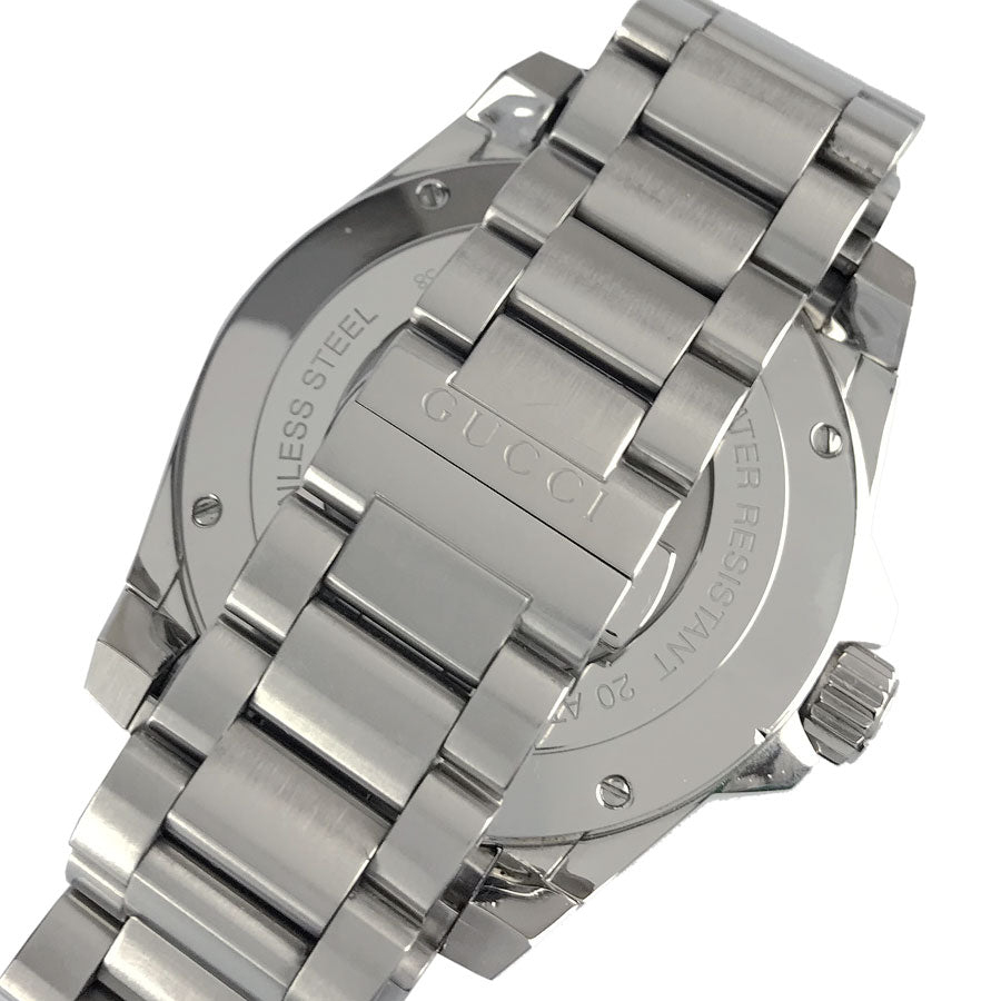  Shop Authentic Gucci Dive Quartz Black Dial Silver Steel Strap Watch For Men - YA136212 - Luxxuri