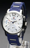  Shop Authentic Tommy Hilfiger Claudia White Dial Blue Steel Strap Watch for Women - 1781746 - Luxxuri