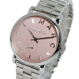  Shop Authentic Marc Jacobs Baker Pink Dial Silver Steel Strap Watch for Women - MBM3280 - Luxxuri