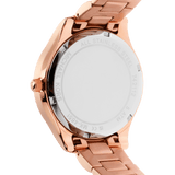  Shop Authentic Michael Kors Liliane Three Hand Rose Gold Dial Rose Gold Steel Strap Watch For Women - MK4651 - Luxxuri