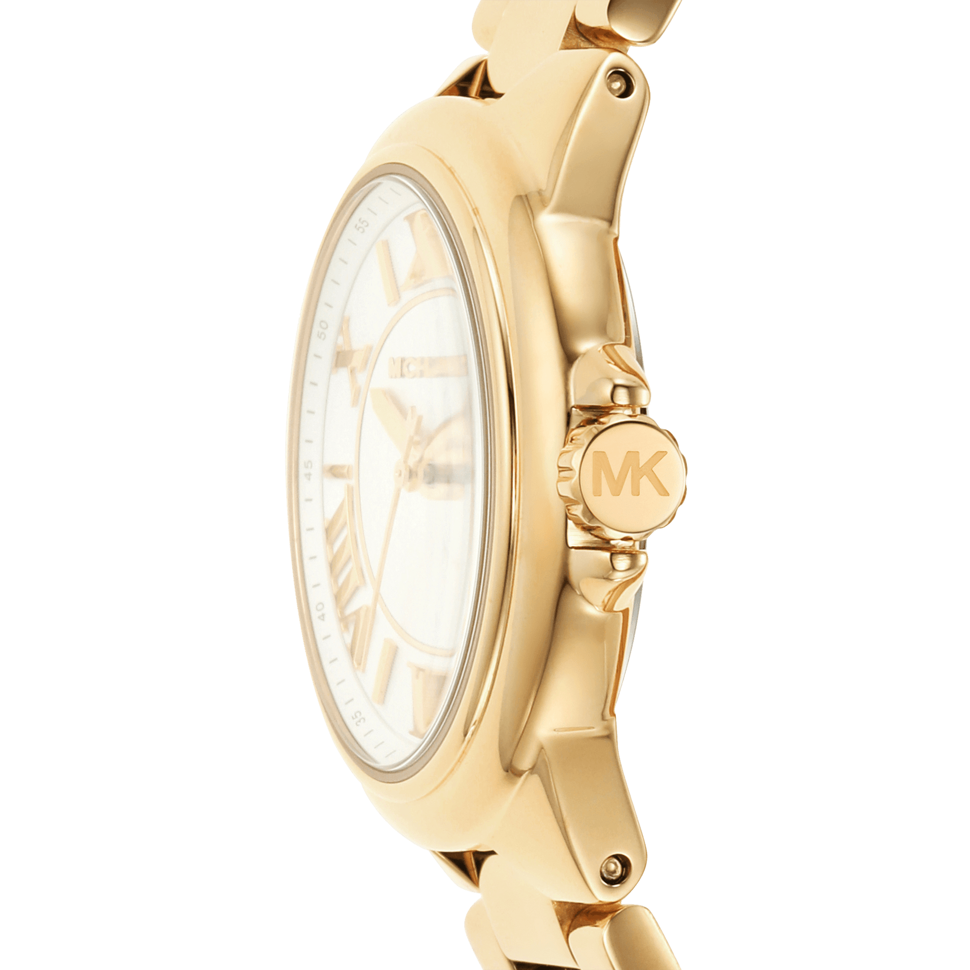  Shop Authentic Michael Kors Camille Quartz White Dial Gold Steel Strap Watch For Women - MK7255 - Luxxuri