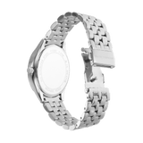  Shop Authentic Michael Kors Harlowe Three-Hand Quartz Silver Dial Silver Steel Strap Watch For Women - MK4708 - Luxxuri