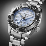 Shop Authentic Seiko Prospex Limited Edition Automatic GMT Glacier Blue Dial Silver Steel Strap Watch For Men - SPB385J1 - Luxxuri