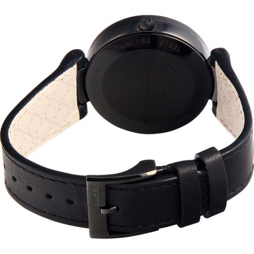  Shop Authentic Gucci Interlocking G Black Dial Watch For Women - YA133302 - Luxxuri