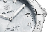  Shop Authentic Tag Heuer Aquaracer White Mother of Pearl Dial Watch for Women - WBD1314.BA0740 - Luxxuri