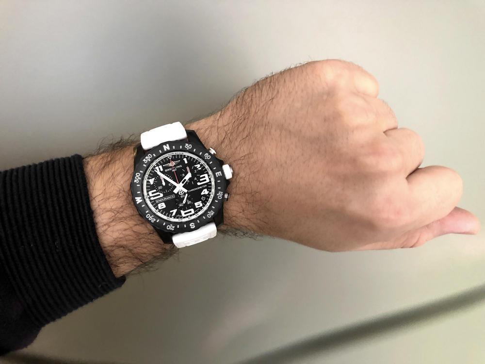  Shop Authentic Breitling Endurance Pro Black Dial White Rubber Strap Watch for Men - X82310A71B1S1 - Luxxuri