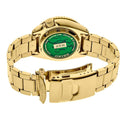  Shop Authentic Seiko 5 Sports HUF Limited Edition Green Dial Gold Steel Strap Watch For Men - SRPJ20 - Luxxuri