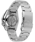 Seiko 5 Sports Checker Flag Special Edition Black Dial Silver Steel Strap Watch For Men - SRPK67K1