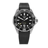  Shop Authentic Tag Heuer Aquaracer Professional 300 Automatic Black Dial Black Rubber Strap Watch for Men - WBP201A.FT6197 - Luxxuri