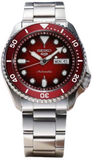  Shop Authentic Seiko 5 Sports Mechanical Limited Edition Red Dial Silver Steel Strap Watch For Men - SRPK63K1 - Luxxuri