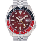  Shop Authentic Seiko 5 Sports Thong Sia Limited Edition Red Dial Silver Steel Strap Watch For Men - SSK031K1 - Luxxuri