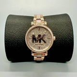  Shop Authentic Michael Kors Sofie Quartz Crystals Crystals Rose Gold Dial Rose Gold Steel Strap Watch For Women - MK4336 - Luxxuri