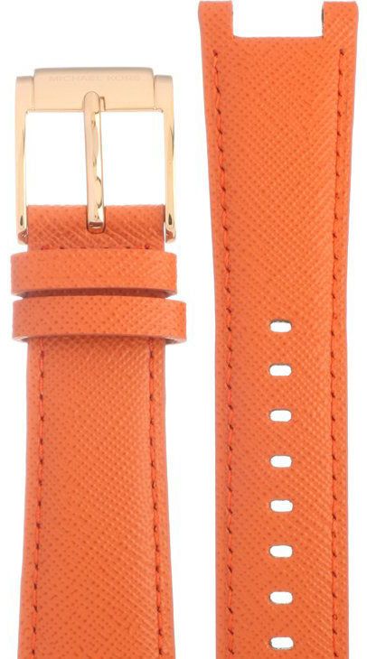  Shop Authentic Michael Kors Parker Champagne Dial Orange Leather Strap Watch for Women - MK2279 - Luxxuri