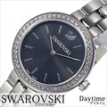  Shop Authentic Swarovski Daytime Rhinestone Grey Dial Silver Steel Strap Watch for Women - 5213681 - Luxxuri