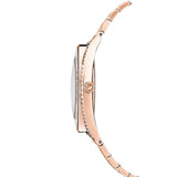  Shop Authentic Swarovski Crystalline Aura Silver Dial Rose Gold Steel Strap Watch for Women - 5519459 - Luxxuri
