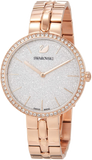  Shop Authentic Swarovski Cosmopolitan Diamond Powder Silver Dial Rose Gold Steel Strap Watch for Women - 5517803 - Luxxuri