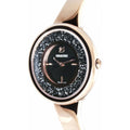  Shop Authentic Swarovski Crystalline Pure Black Dial Rose Gold Steel Strap Watch for Women - 5295334 - Luxxuri