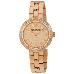  Shop Authentic Swarovski Daytime Analog Gold Dial Gold Steel Strap Watch for Women - 5182231 - Luxxuri