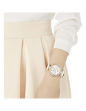  Shop Authentic Swarovski Era Journey Silver Dial White Leather Strap Watch for Women - 5295369 - Luxxuri