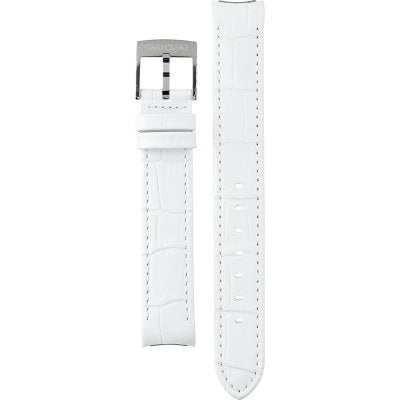  Shop Authentic Swarovski Citra Sphere Chronograph White Dial White Leather Strap Watch for Women - 5027127 - Luxxuri