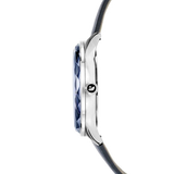  Shop Authentic Swarovski Octea Nova Blue Dial Blue Leather Strap Watch for Women - 5295349 - Luxxuri