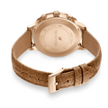  Shop Authentic Swarovski Octea Lux Chrono Brown Gold Dial Brown Leather Strap Watch for Women - 5632260 - Luxxuri