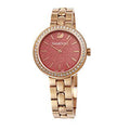  Shop Authentic Swarovski Daytime Quartz Coral Dial Rose Gold Steel Strap Watch for Women - 5182250 - Luxxuri