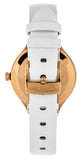  Shop Authentic Swarovski Lovely Crystals Mother of Pearl Dial White Leather Strap Watch for Women - 5242904 - Luxxuri