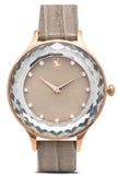  Shop Authentic Swarovski Octea Nova Beige Dial Grey Leather Strap Watch for Women - 5649999 - Luxxuri