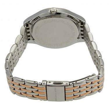  Shop Authentic Michael Kors Mindy Three Hand White Dial Two Tone Steel Strap Watch For Women - MK7077 - Luxxuri
