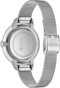  Shop Authentic Hugo Boss Symphony Gold Dial Silver Mesh Bracelet Watch for Women - 1502600 - Luxxuri