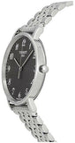  Shop Authentic Tissot T Classic Everytime Quartz Black Dial Silver Steel Strap Watch for Men - T109.410.11.072.00 - Luxxuri