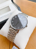  Shop Authentic Tissot T Classic Everytime Quartz Black Dial Silver Steel Strap Watch for Men - T109.410.11.072.00 - Luxxuri
