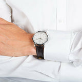  Shop Authentic Tissot T Classic Tradition White Dial Brown Leather Strap Watch For Men - T063.610.16.037.00 - Luxxuri