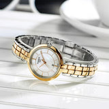  Shop Authentic Tissot T Lady Flamingo Mother of Pearl White Dial Two Tone Steel Strap Watch For Women - T094.210.22.111.00 - Luxxuri