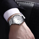  Shop Authentic Tissot T Classic Tradition White Dial Silver Steel Strap Watch For Men - T063.610.11.037.00 - Luxxuri