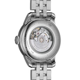  Shop Authentic Tissot Le Locle Automatic Diamonds Mother of Pearl Black Dial Silver Steel Strap Watch For Women - T006.207.11.126.00 - Luxxuri