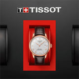  Shop Authentic Tissot Le Locle Powermatic 80 Silver Dial Brown Leather Strap Watch For Men - T006.407.36.033.00 - Luxxuri