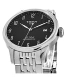  Shop Authentic Tissot T Classic Powermatic 80 Black Dial Silver Steel Strap Watch For Men - T41.1.483.52 - Luxxuri