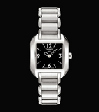  Shop Authentic Tissot T Wave Black Dial Silver Steel Strap Watch for Women - T02.1.285.52 - Luxxuri