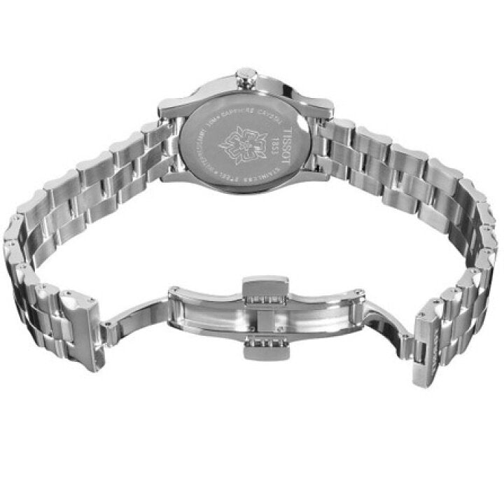  Shop Authentic Tissot Stylis-T Classic Silver Dial Watch For Women - T028.210.11.037.00 - Luxxuri