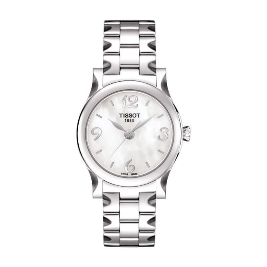 Tissot Stylis-T Mother of Pearl Dial Watch For Women - T028.210.11.117.02