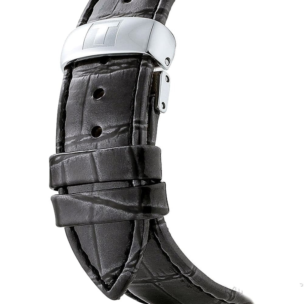  Shop Authentic Tissot T Trend Couturier Black Dial Black Leather Strap Watch For Women - T035.210.16.051.00 - Luxxuri