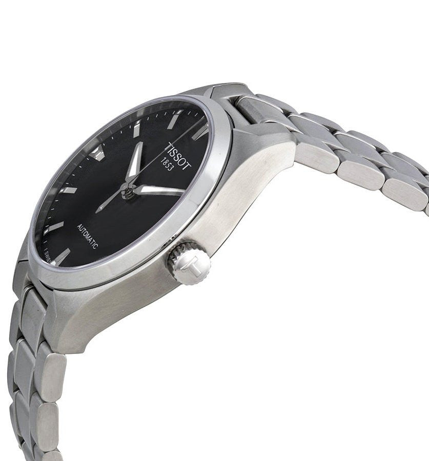  Shop Authentic Tissot T Trend Couturier Chronograph Black Dial Silver Steel Strap Watch For Men - T035.410.11.051.00 - Luxxuri